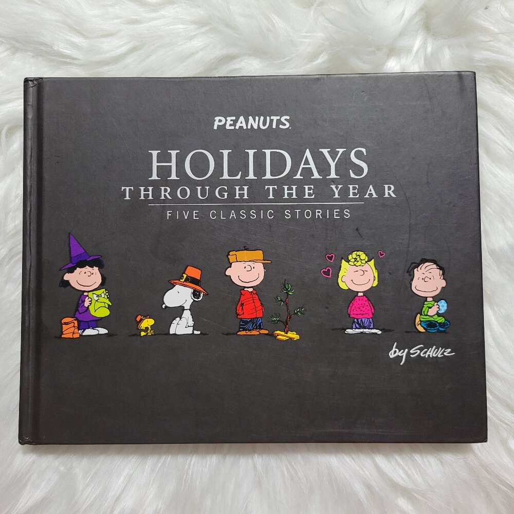 Hallmark Peanuts Holidays Through the Years Hardcover Book
